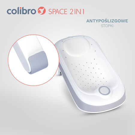 Colibro Space Wanienka Dla Dziecka Składana 2w1 z leżaczkiem kąpielowym