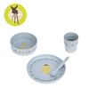 Lassig Komplet naczyń dla dzieci Happy Fruits Lemon