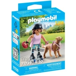 Playmobil - my Life Skaterka z retriverem 71739