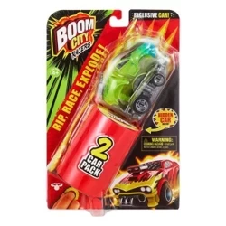 Moose Boom City Racers - Wybuchowy Samochód 2-pak Zestaw Hot Tamale!