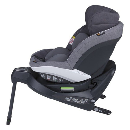BeSafe iZi Turn i-Size Fotelik Samochodowy Obrotowy RWF 0-18 kg Metaliczny Melange