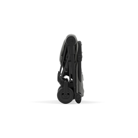 Cybex Coya Wózek Spacerowy Rama Matt Black Mirage Grey + Cybex Coya Moskitiera Black