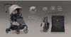 Cavoe Ideo Wózek Spacerowy Taupe