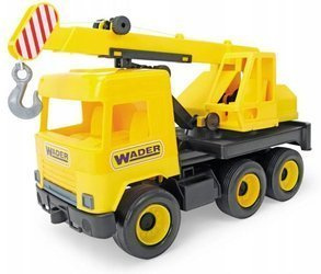 Wader Middle Truck Żółty Dźwig