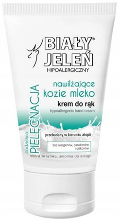 Biały Jeleń Krem Do Rąk 100ml Kozie Mleko