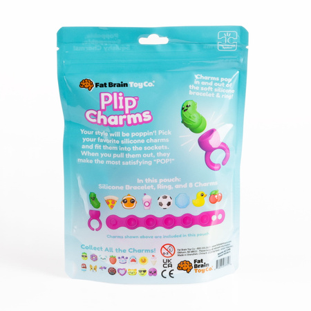 Fat Brain Toy Plip Charms Biżuteria Zestaw Różowy