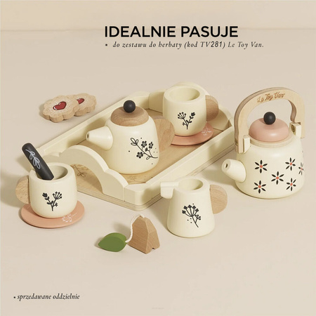 Le Toy Van Drewniany Zestaw do Herbaty Akcesoria Kuchenne