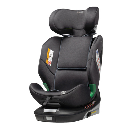 Mast Swiss Design M.Rox Obrotowy Fotelik Samochodowy Dark Grey