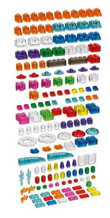 Lego Classic Kreatywne Przezroczyste Klocki 11013