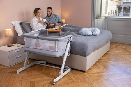 Chicco Next2me Pop-Up Łóżeczko Dostawne Grey Mist