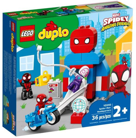 Lego Klocki Kwatera Główna Spider-mana 10940