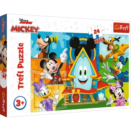Trefl Puzzle 24 Maxi Myszka Miki i Przyjaciele