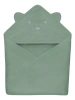 Lionelo Ręcznik kąpielowy z kapturkiem Muslin Hooded Towel Green Forest