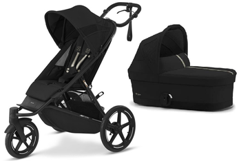 Cybex Avi Spin Wózek Głęboko-Spacerowy / Biegowy Moon Black