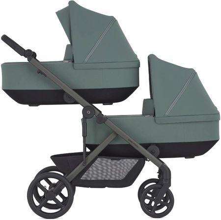 Anex Modu Wózek Bliźniaczy Głęboki Greeny