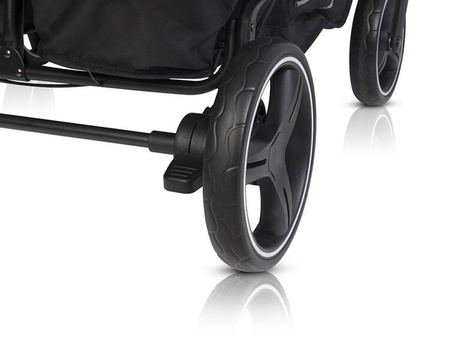 Euro-Cart Doblo Wózek Spacerowy Bliźniaczy lub Rok Po Roku Taupe
