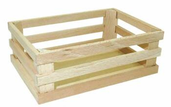 Brimarex Drewniania Skrzynka Na Warzywa i Owoce