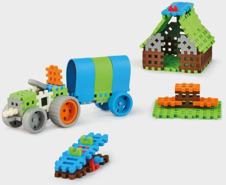 Marionex Klocki Waffle Mini Rolnik Średni 90 Elementów