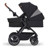 Kinderkraft B-Tour Wózek Głęboko-Spacerowy + Fotelik 0-13 kg Zestaw 3w1 Czarny