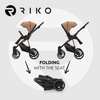 Riko Velar Up Wózek Głęboko-Spacerowy 03 Camel