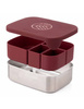 Ecorascals BENTO Lunch Box Bordowy