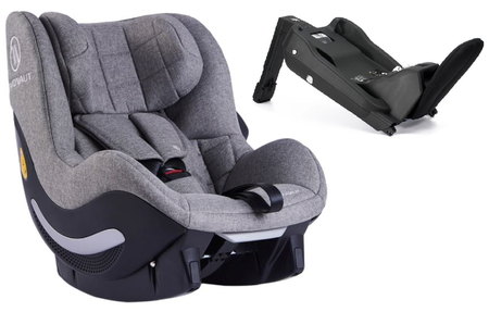 Avionaut Aerofix RWF 2.0 Fotelik Samochodowy 0-18 kg + Baza Isofix 01 Grey Melange AV-350.RWF  /AF.NL.01