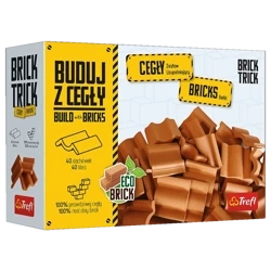 Trefl Brick Trick Cegły Dachówki 40 sztuk