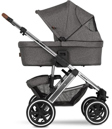 ABC Design Salsa 4 Air Wózek Głęboko-spacerowy + Tulip Fotelik Samochodowy 0-13 kg Diamond Edition - Asphalt