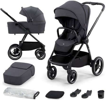 [OUTLET] Kinderkraft Nea Wózek Głęboko-Spacerowy 2w1 Deep Grey