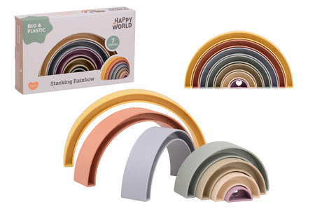 Happy World Tęcza do układania BIOplastik 12 m+