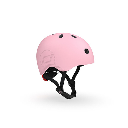 SCOOTANDRIDE Kask M-L dla starszych dzieci i nastolatków Rose