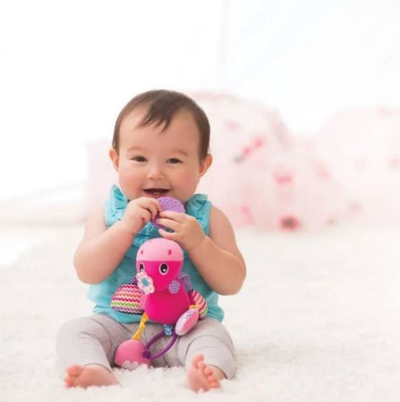 Infantino Zawieszka z Naciagiem Hipopotam