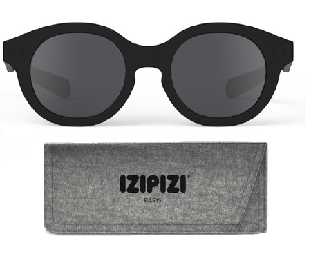 IZIPIZI Okulary Przeciwsłoneczne dla Dzieci 9-36 msc Czarny C