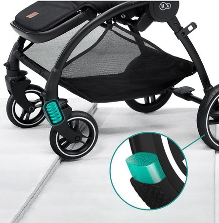 Kinderkraft Evolution Wózek Spacerowy + Cocoon mauvelous pink