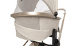 Muuvo Quick Boho Wózek Głęboko-Spacerowy Brown + Cybex Aton B2 i-Size Fotelik Samochodowy 0-13kg + Baza One Volcano Black