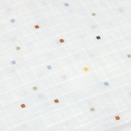 Lassig Muślinowa pieluszka otulacz z bawełny organicznej Zestaw 3 szt. 60x60cm Happy Fruits blue