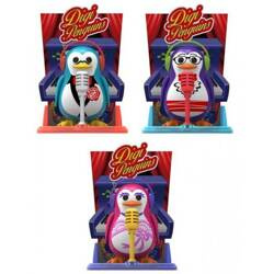 Dumel Silverlit DigiFriends - DigiPenguins Pingwin Triston Rock Ze Sceną i Mikrofonem 3 Wzory