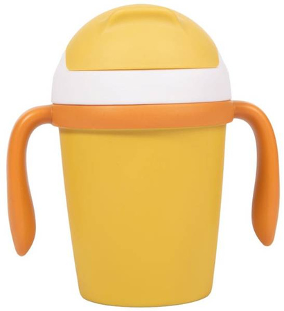 Bo Jungle Kubek do Picia ze Słomką BioPlastik CPLA Ochre 