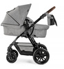 KinderKraft Moov Wózek Głęboko-Spacerowy 3w1 Grey Melange
