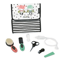 Miniland Zestaw Do Pielęgnacji Dziecka (7 produktów) - Czarno-Biały Magical