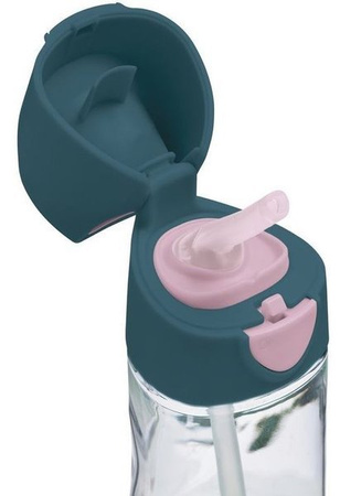 B.box Bidon Tritanowy ze Słomką 450 ML Indigo Rose