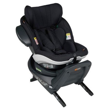 BeSafe iZi Turn i-Size Fotelik Samochodowy Obrotowy RWF 0-18 kg Czarny Cab 