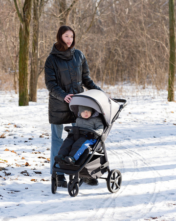 Carrello Bravo Plus 2023 Wózek Spacerowy Lake Blue