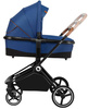 Lionelo Mika Wózek Głęboko-Spacerowy 2w1 Blue Navy