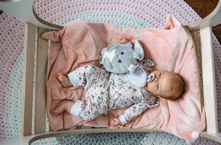 Szumisie Szumiący Królik Miluś 5 Szumów + Kołysanki + Muzyka Klasyczna Szary