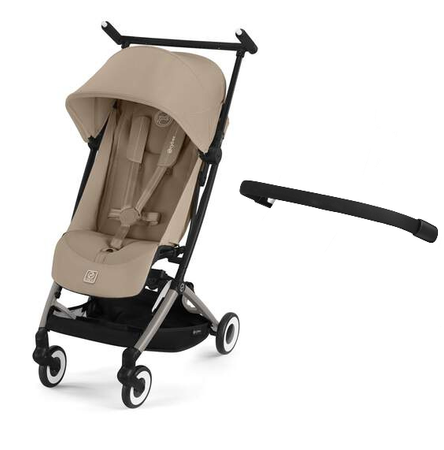 Cybex Libelle 2025 Wózek Spacerowy Rama Taupe Almond Beige + Cybex Pałąk
