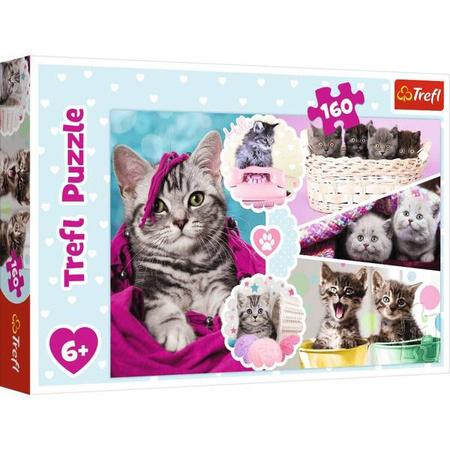 Trefl Puzzle 160 el. Urocze Kotki 