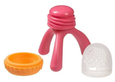 B.box Gryzak Silikonowy do Podawania Pokarmu  Strawberry Shake