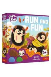 Trefl Gra Planszowa dla Dzieci Run and Fun