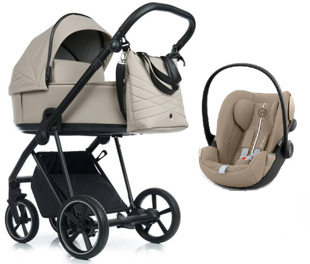 Roan Ivi 2.0 Wózek Głęboko-Spacerowy + Cybex Cloud G I - Size Fotelik Samochodowy